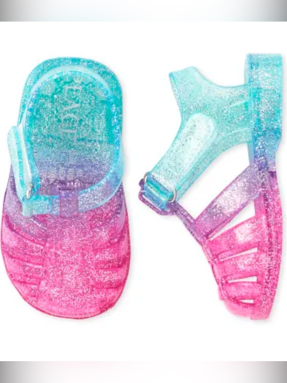 The Children's Place Toddler Girl Jellies Size 4